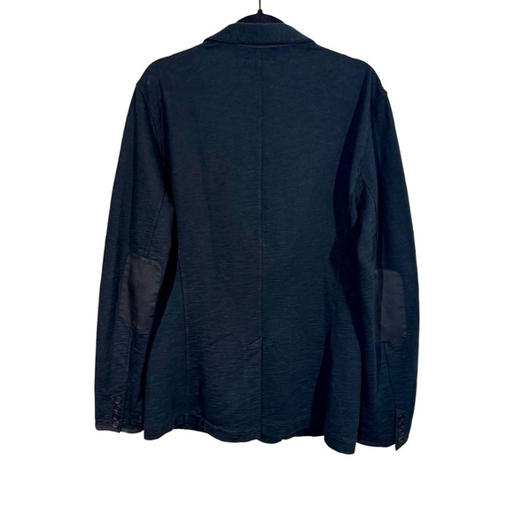 John Varvatos Star USA Cotton French Terry Knit Elbow Patch Blazer Sport Coat - Picture 4 of 8